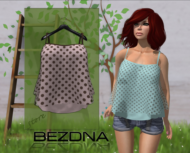 @BEZDNA@  Strap Top Pink