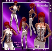 Branda - La Perla - Complete Female Design Outfit - Full Perm - For Resell