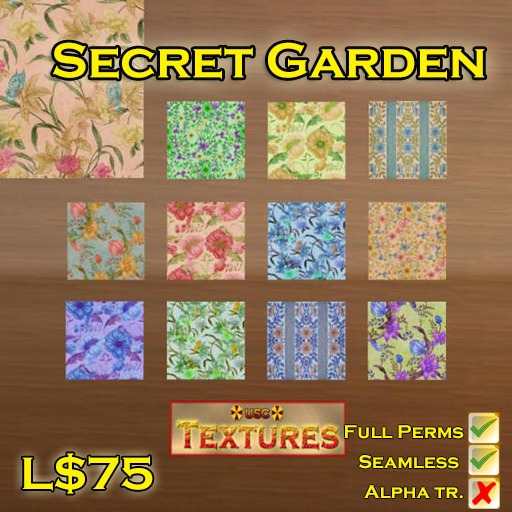 USC Textures - Secret Garden 