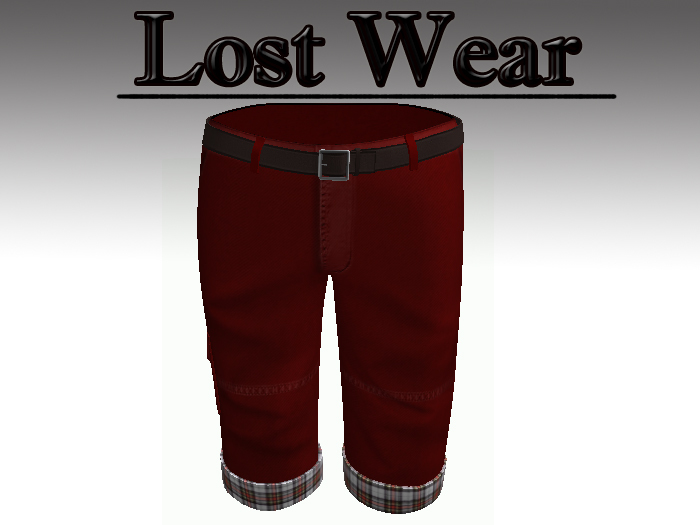 -LW- Cargo Shorts Red