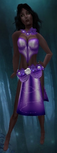 *DD* Butterfly Silk Purple
