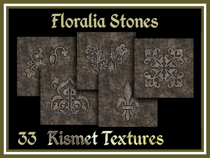 *Kismet* Floralia Stones Textures (33)