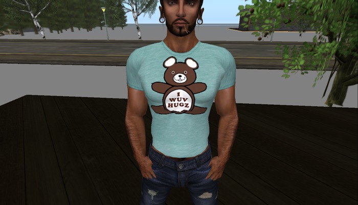 Second Life Marketplace - I wuv hugs shirt