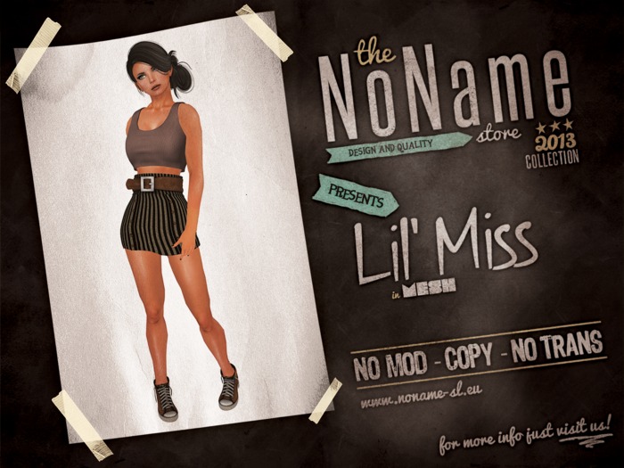[nn] Lil' Miss - Brown