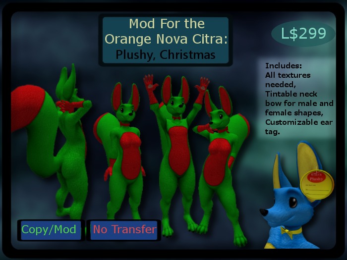Citra Mod, Christmas Plush