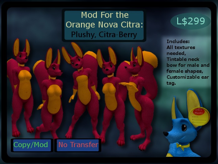 Citra Mod, Citra-Berry Plush
