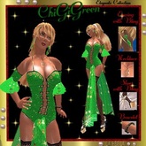 ChiGiGreen - La Perla - Complete Female Design Outfit - Full Perm - For Resell