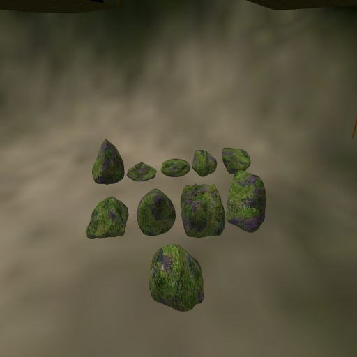 Mindshift - Sculpted Rock Set - Mossy Rock Pack