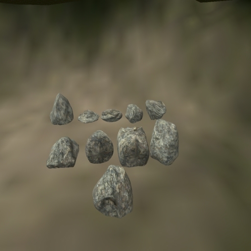 Mindshift - Sculpted Rock Set - Granite Rock Pack