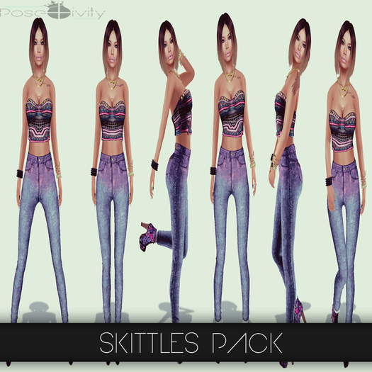 .[ pose+ivity ]. Skittles Pack