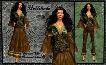 Holdelinde la Perla - female Medieval costume