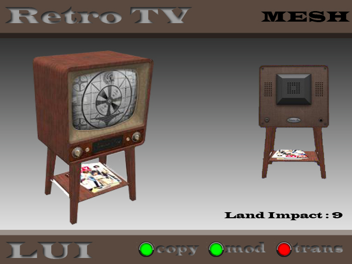 Retro TV [Mesh]