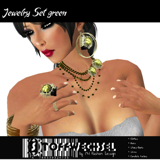 [Stoffwechsel] *Luxury* Jewlry Set black