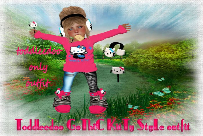 Toddleedoo GoThiC KitTy StyLe outfit