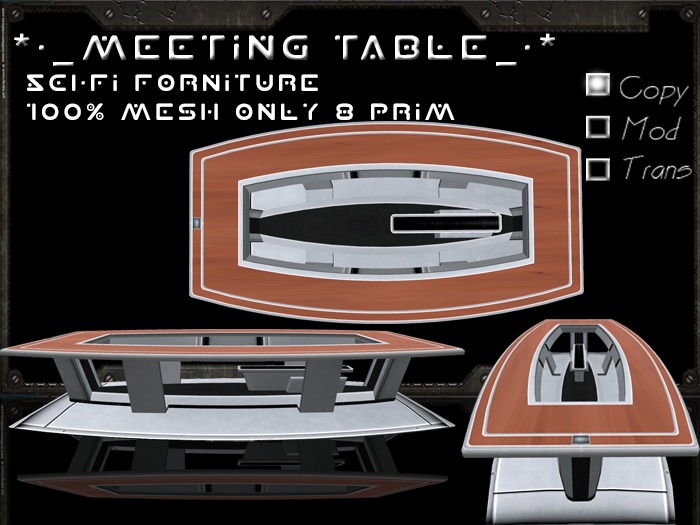 [New Arts] Meeting Table