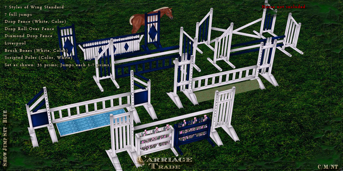 @CT@ Show Jump Set (7 Jumps) Boxed 