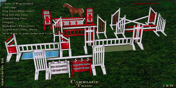 @CT@ Show Jump Set (7 Jumps) Boxed 