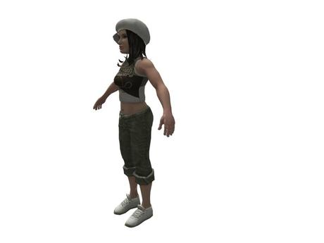 Second Life Marketplace - Ghetto girl 26 prims
