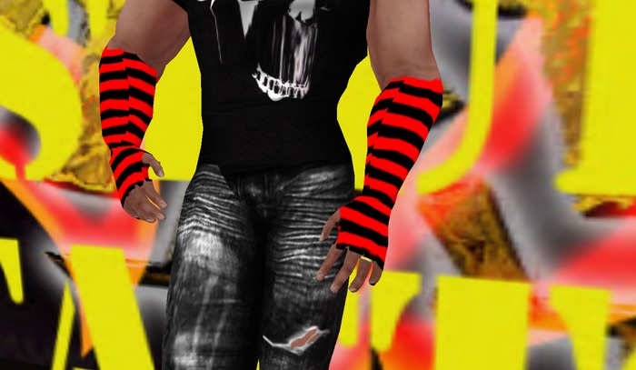 --DL-- gloves red and black