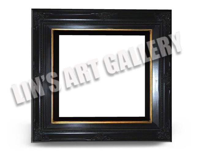 Classic black with Gold inner rim frame