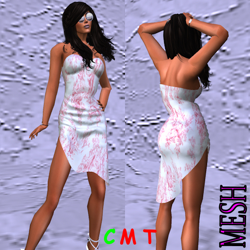 Red Poison mini dress (demo)