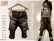 !gO! Jared Pants&Leggings -Brown-