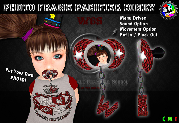 [SKM] WGS Photo Frame Pacifier Binky