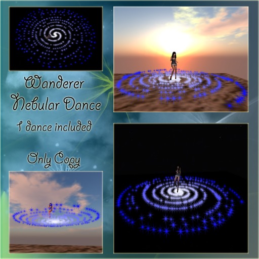 wanderer blue nebular dance (wear me)