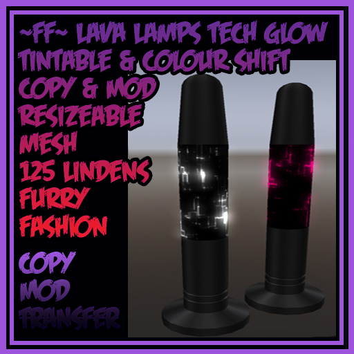 ~FF~ Lava Lamps Tech Glow