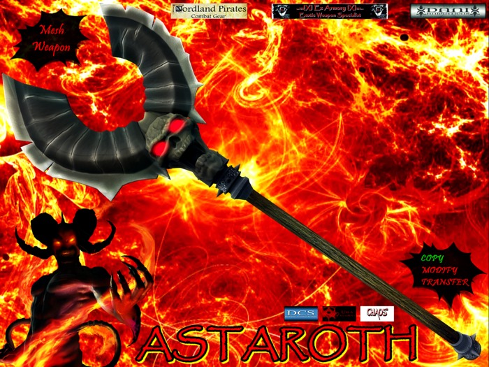 Astaroth Demonic Axe 4.0 (MESH)