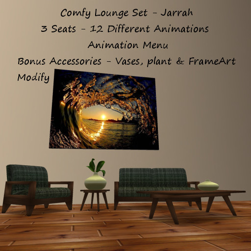 Comfy Lounge Setting - Jarrah