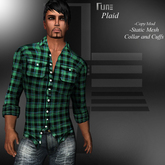 DE Designs - Rune - Plaid Shirt - Green
