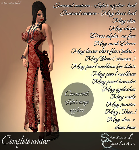 May complete avatar ( no hair )