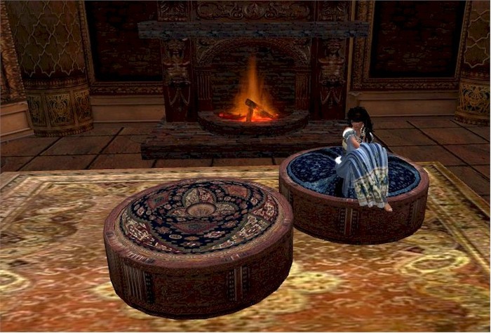 Elegance Ottoman Lady's Lounge (Oriental 2-22)
