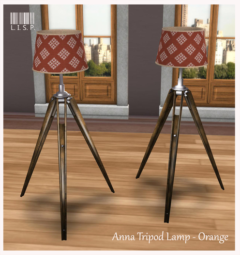 LISP - Mesh - Anna Tripod Lamp Blue