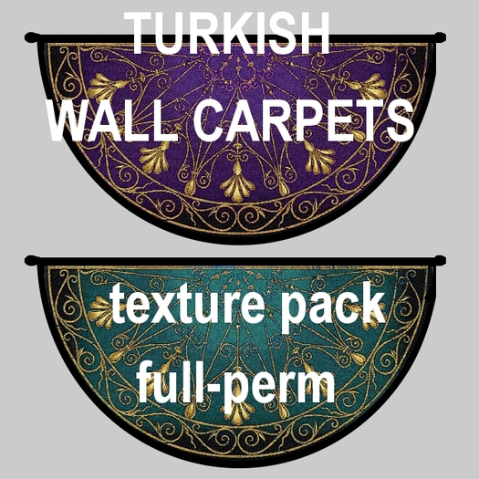 Turkish wall carpets - texture pack