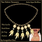 TST Tangle Aqua Necklace