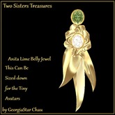 TST Anita Lime Belly Jewel