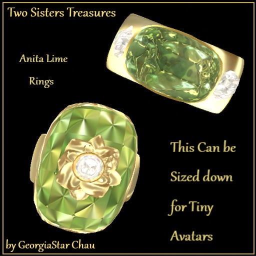 TST Anita Lime Rings