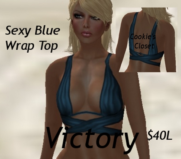 Victory Blue Tank top