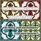 India - marble inlays texture pack