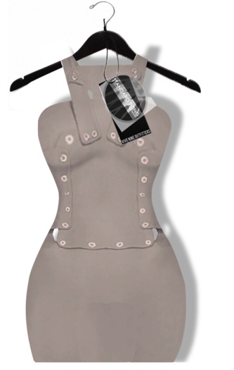 .: vive nine :. Karin V-strap Mini in Grey