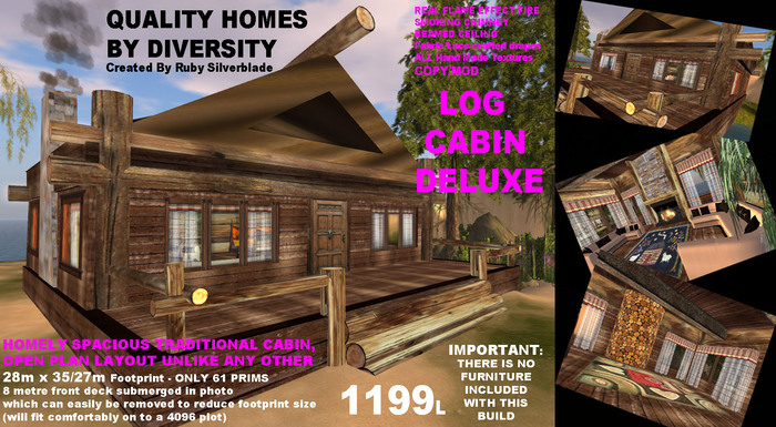 TIKI BEACH HOUSE (BAMBOO/WOOD 63 PRIMS) BOXED - DIVERSITY HOMES