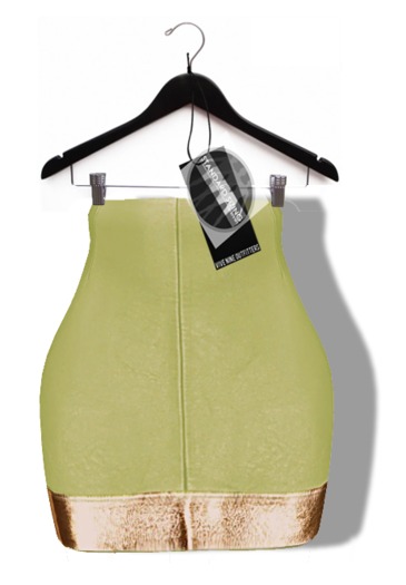 .: vive nine :. Fatima Soft Leather Mini in Lime