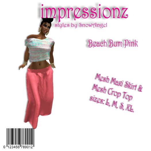 Impressionz: Beach Bum Pink