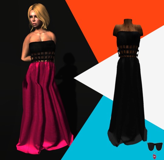 :::[FamelessChic] MAxi Cutout =black=:::