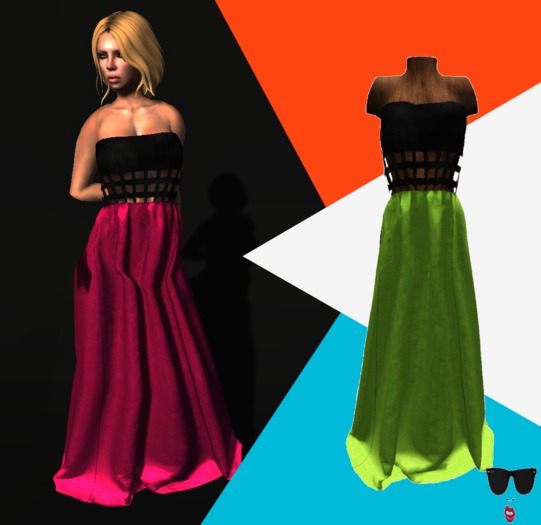 :::[FamelessChic] MAxi Cutout =Green=:::