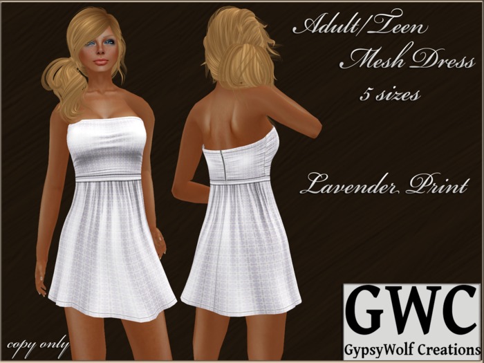 GWC Mesh Dress Animal Print