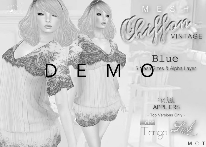 [LuVs] Chiffon Vintage DEMO + Lush Tango Applier