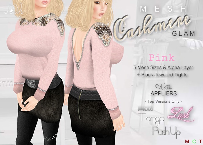 [LuVs] Cashmere Glam Pink + Lush Tango Pushup Appliers